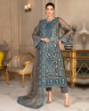 JJ EMBELLISH Luxury Collection Vol-07 Design - 06 Sky Blue Janique Pk