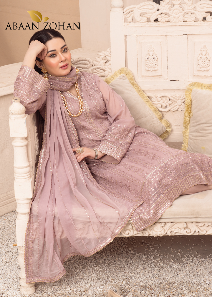 Aashna Teapink 3 pieces ABAAN ZOHAN