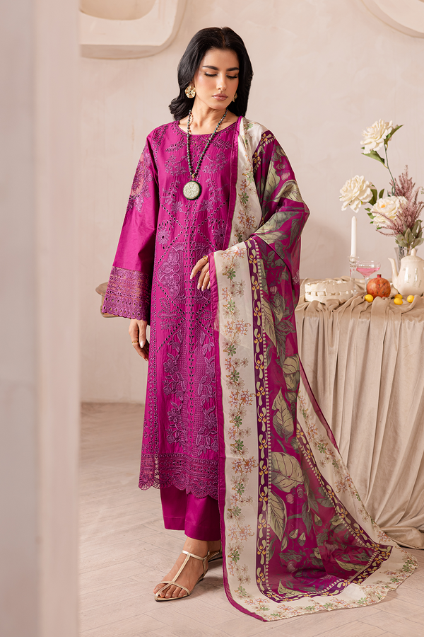 Embroidered Lawn - FL-25-02