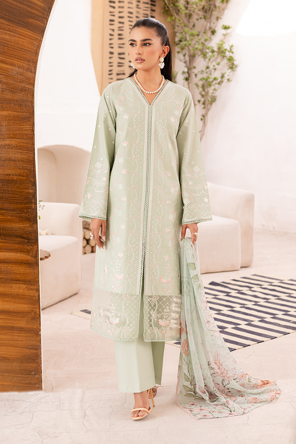 Embroidered Lawn - FL-25-06