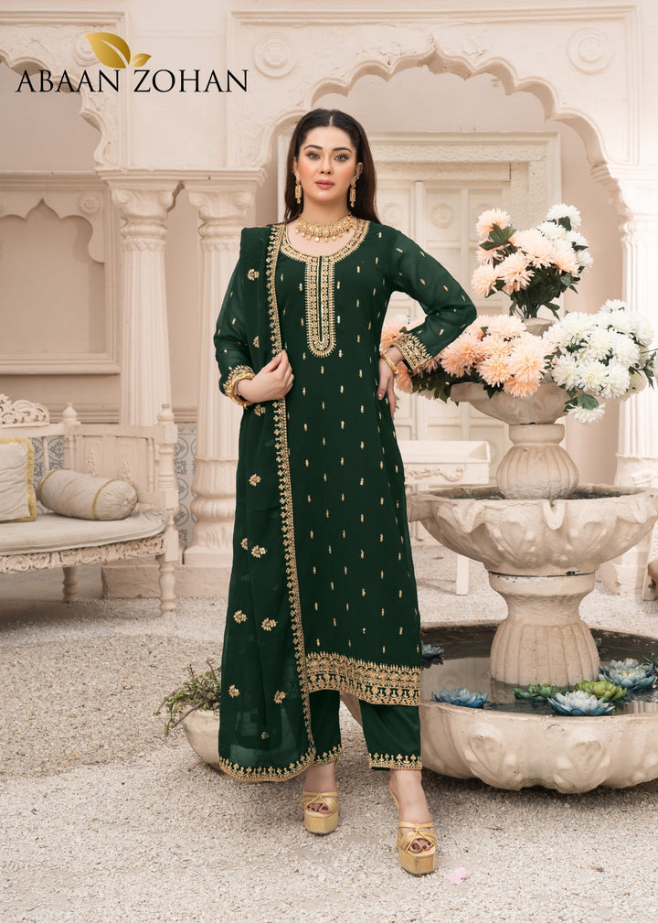 Ada Kaai Green 3 pieces ABAAN ZOHAN