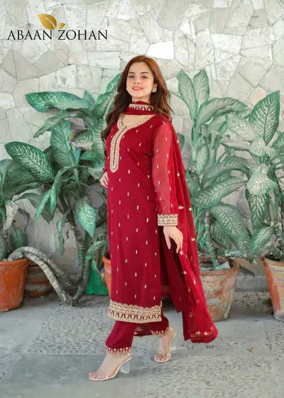 Ada Maroon 3 pieces