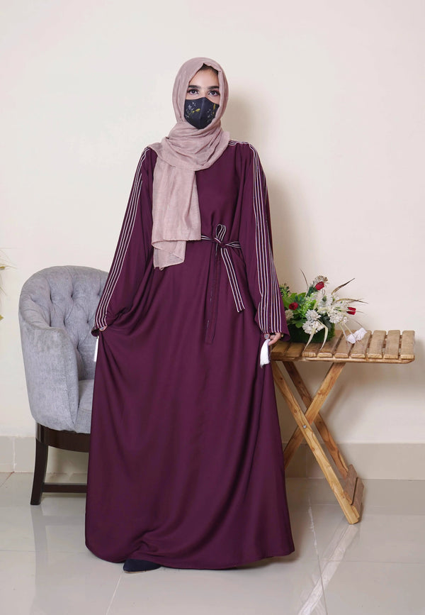 White Dori Abaya Abaya Heavens