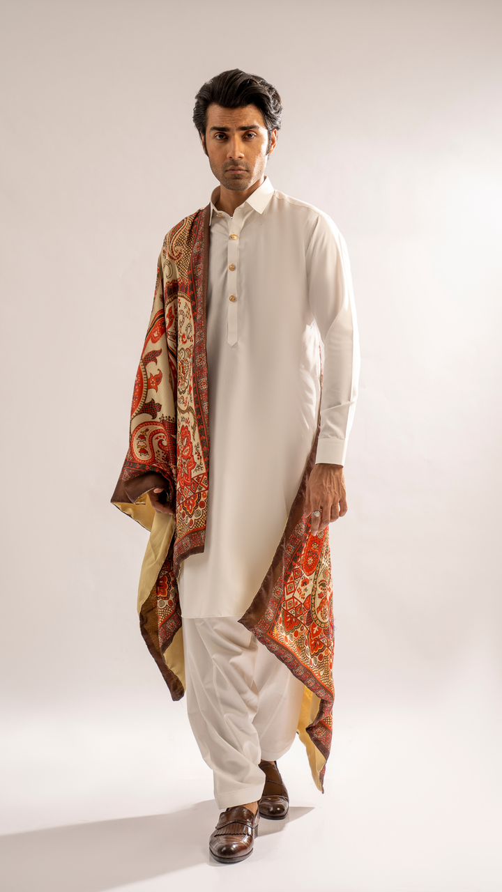 SH 11 Men's Shawl Khat Odhni Edge Republic