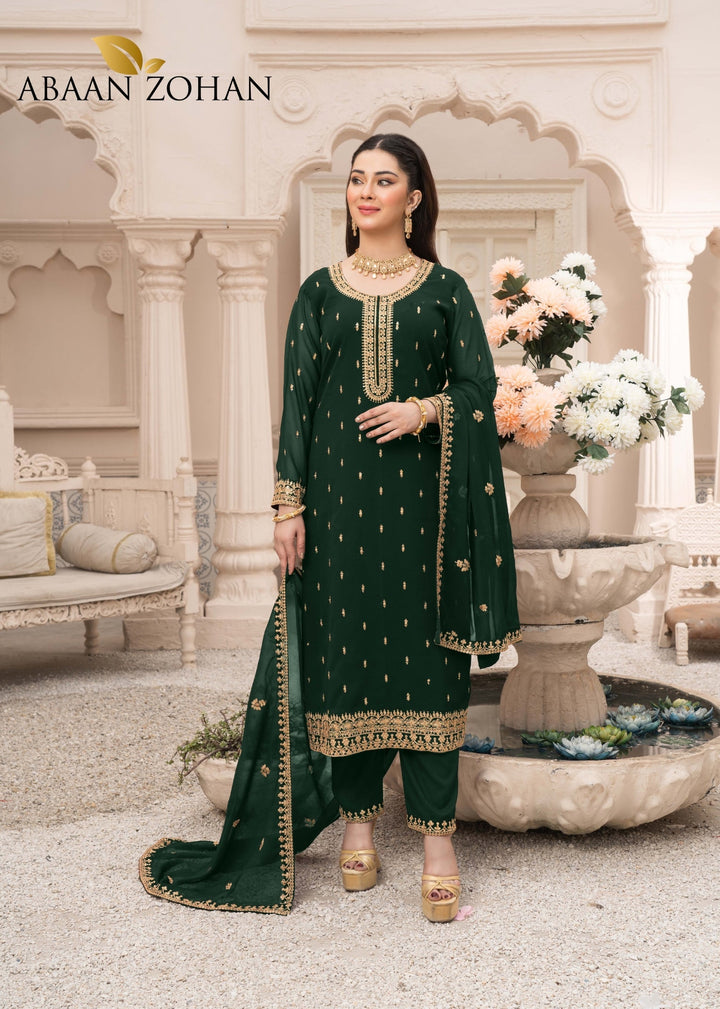 Ada Kaai Green 3 pieces ABAAN ZOHAN