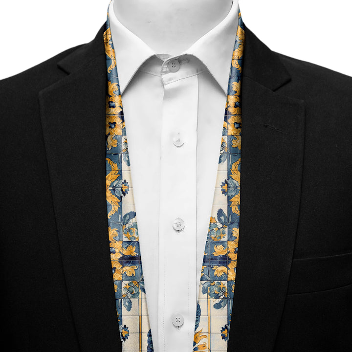 ALELUIA MEN SCARF - PREMIUM COLLECTION Black Wolf