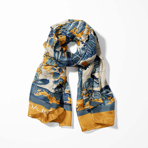 ALELUIA MEN SCARF - PREMIUM COLLECTION Black Wolf