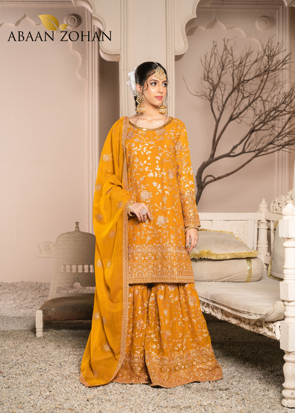 Riwaj Mustard 3 pieces ABAAN ZOHAN