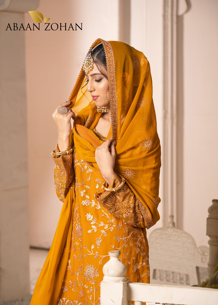 Riwaj Mustard 3 pieces ABAAN ZOHAN
