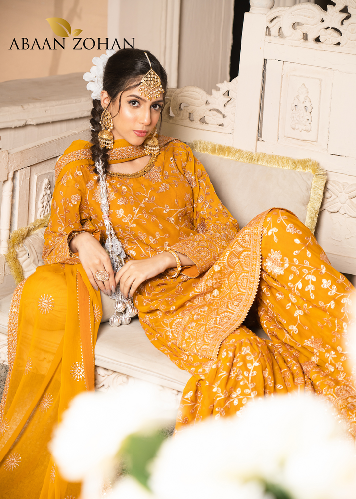 Riwaj Mustard 3 pieces ABAAN ZOHAN