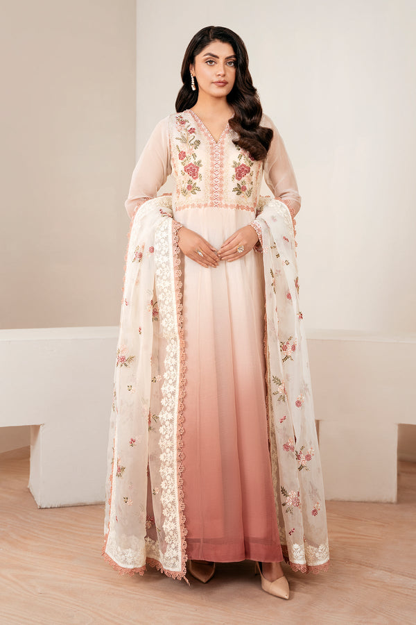 EMBROIDERED CHIFFON PR-1055