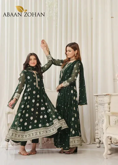 Raunak Kids Green 3 pieces