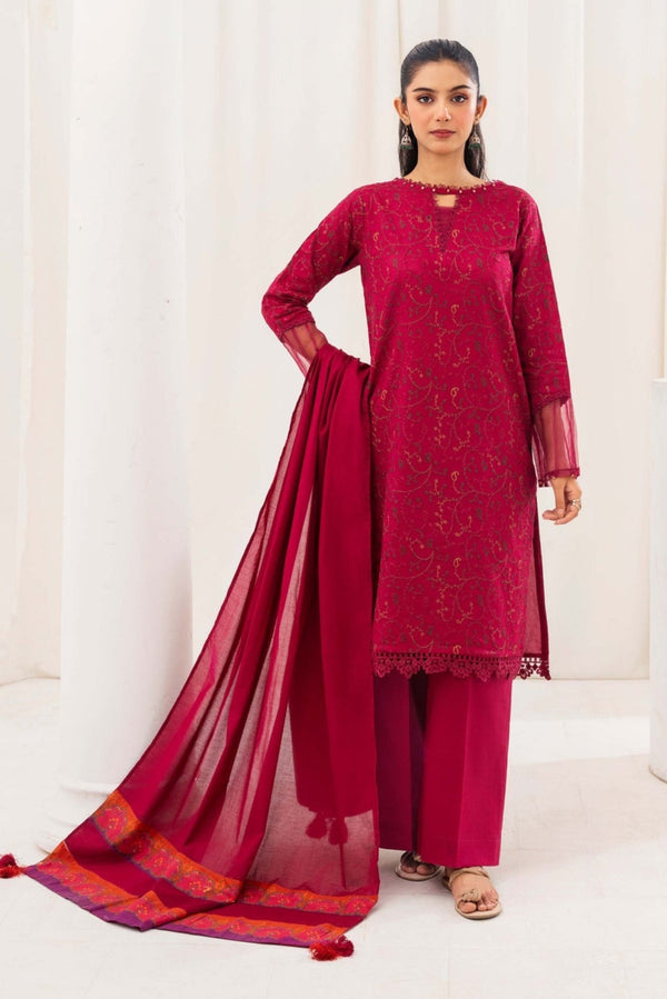 AY703- Rosy Elegance 3Pc