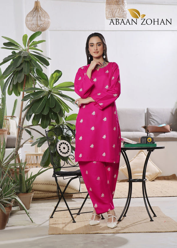 Akkas-Hot Pink 2 pieces ABAAN ZOHAN