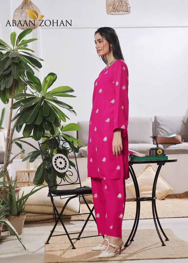 Akkas-Hot Pink 2 pieces ABAAN ZOHAN