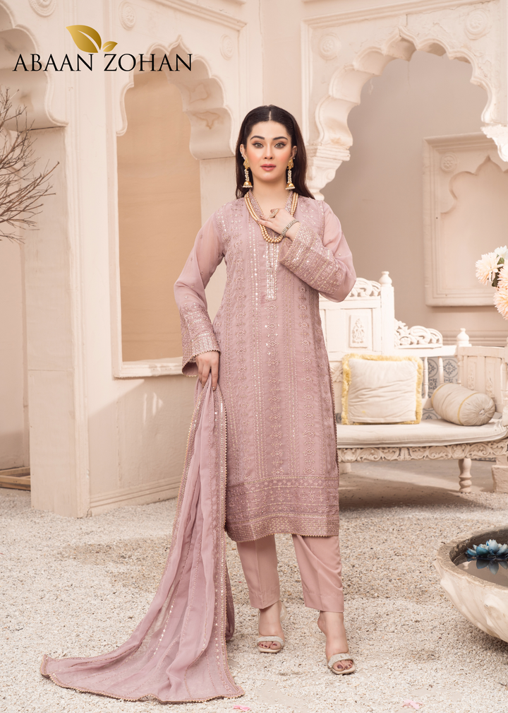 Aashna Teapink 3 pieces ABAAN ZOHAN