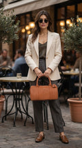 Bella Duff Mini Handbag & Duffle Bag – Genuine Leather
