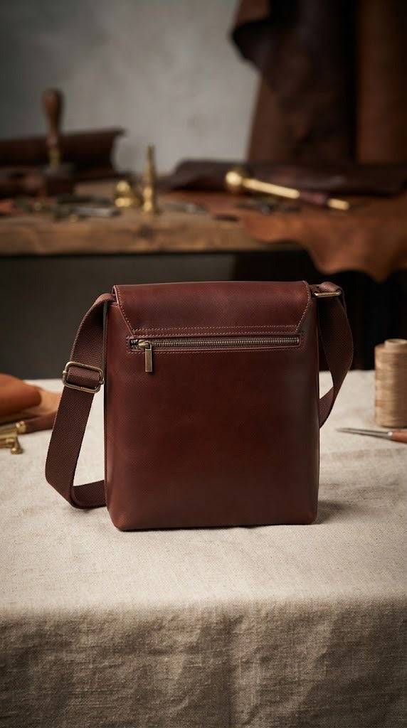Berlin Premium Leather Crossbody Bag – Travel & Everyday Bag