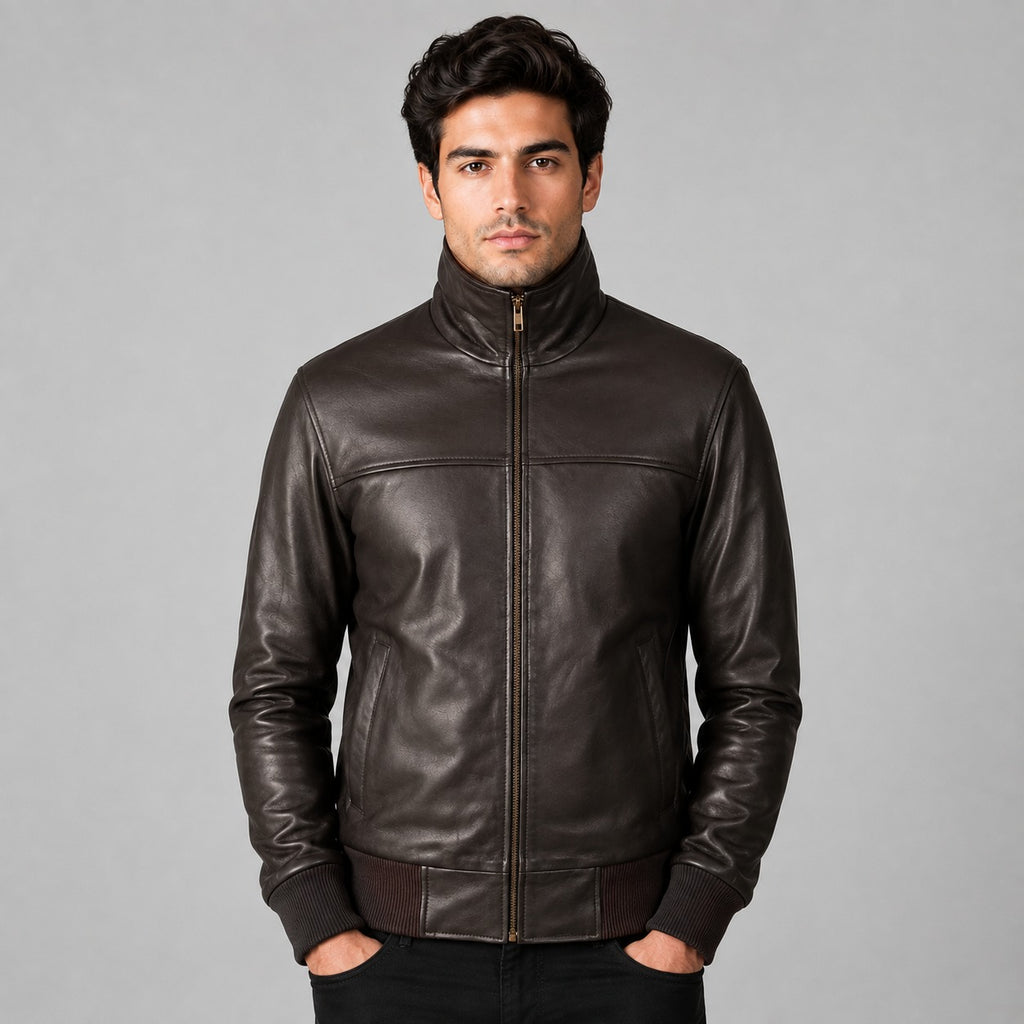 Bomber Leather Jacket