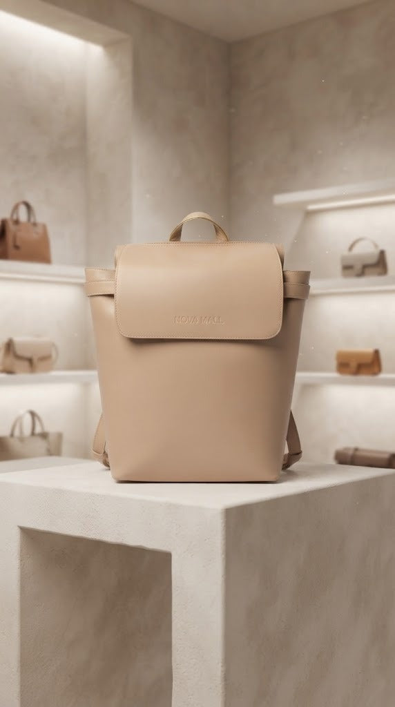 Camden Premium Leather Backpack for Women | 16″ Laptop