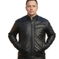 Casual Black Sheep Leather Jacket