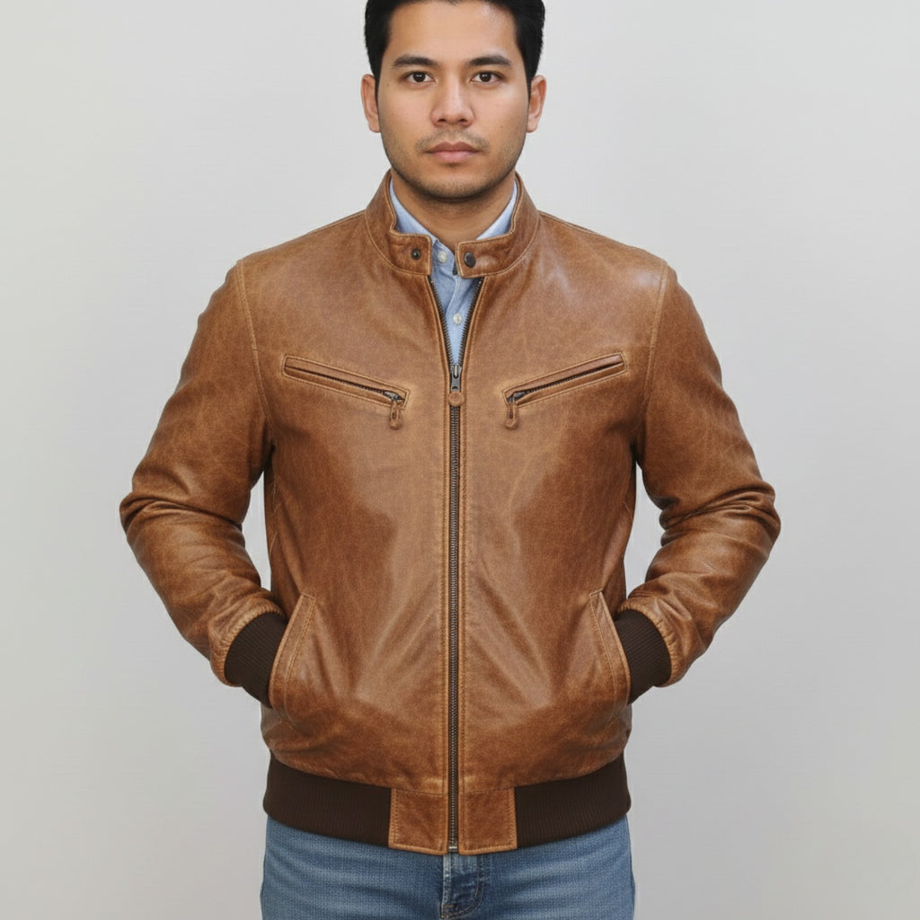 Classic Sheep Leather Jacket 333