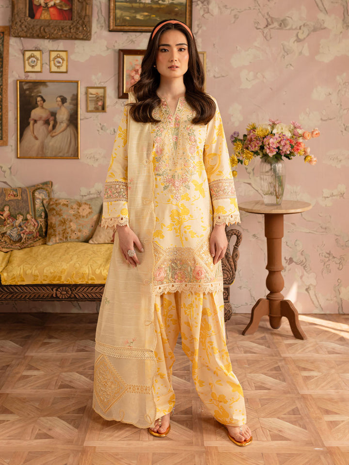 LP - 03 | 3 PC Lawn MAHNUR
