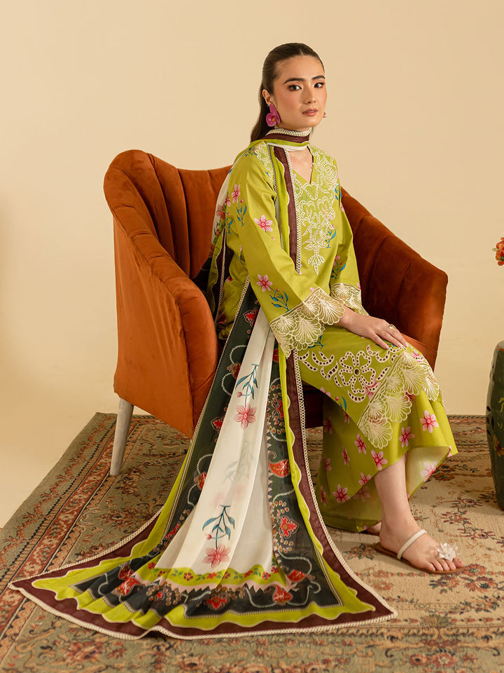 LP - 08 | 3 PC Lawn MAHNUR
