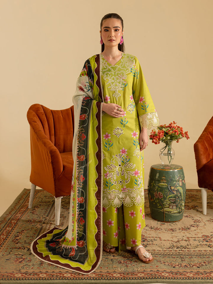 LP - 08 | 3 PC Lawn MAHNUR