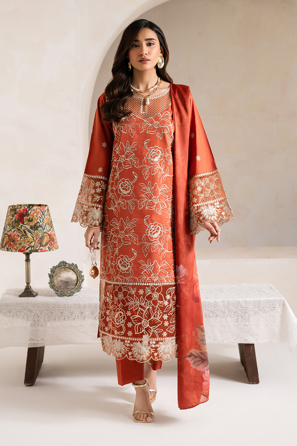 Embroidered Lawn - MJ-25-07