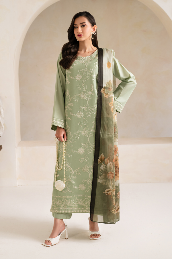 Embroidered Lawn - MJ-25-04