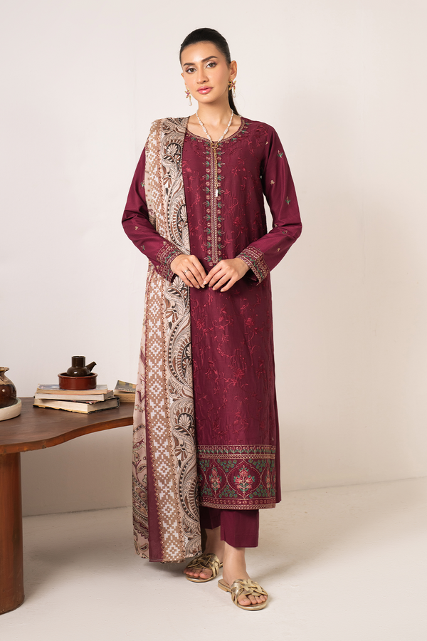 Embroidered Lawn - MJ-25-06