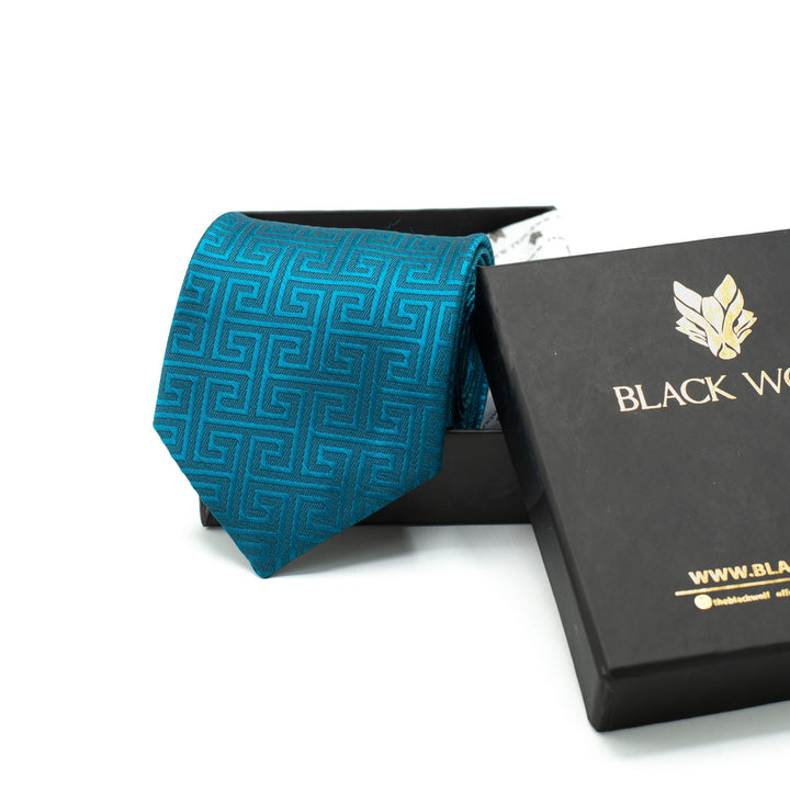 AEGEAN LUXE TIE Black Wolf