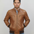 Eagle Brown Premium Sheep Leather Jacket