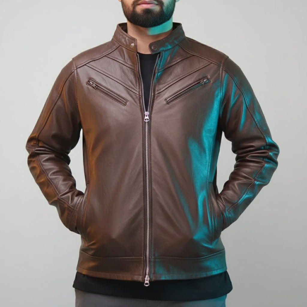 Eagle Terry Brown Premium Sheep Jacket