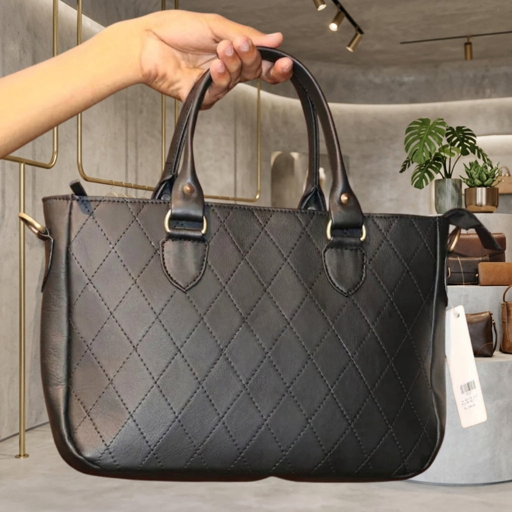 Elegant Casual Handbag – Cow Leather