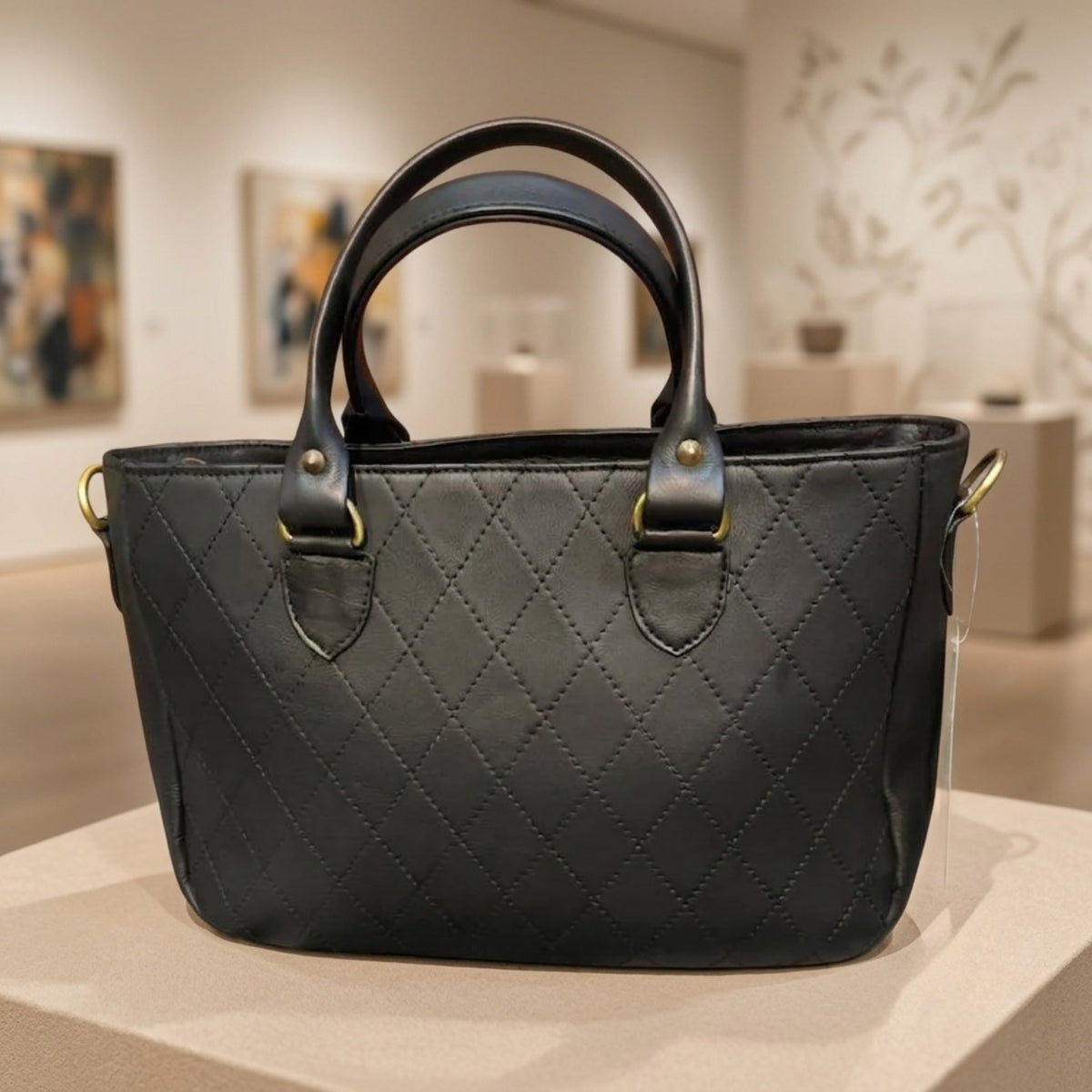 Elegant Casual Handbag – Cow Leather
