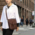 Executive Crossbody Bag – Full Grain Cow Leather