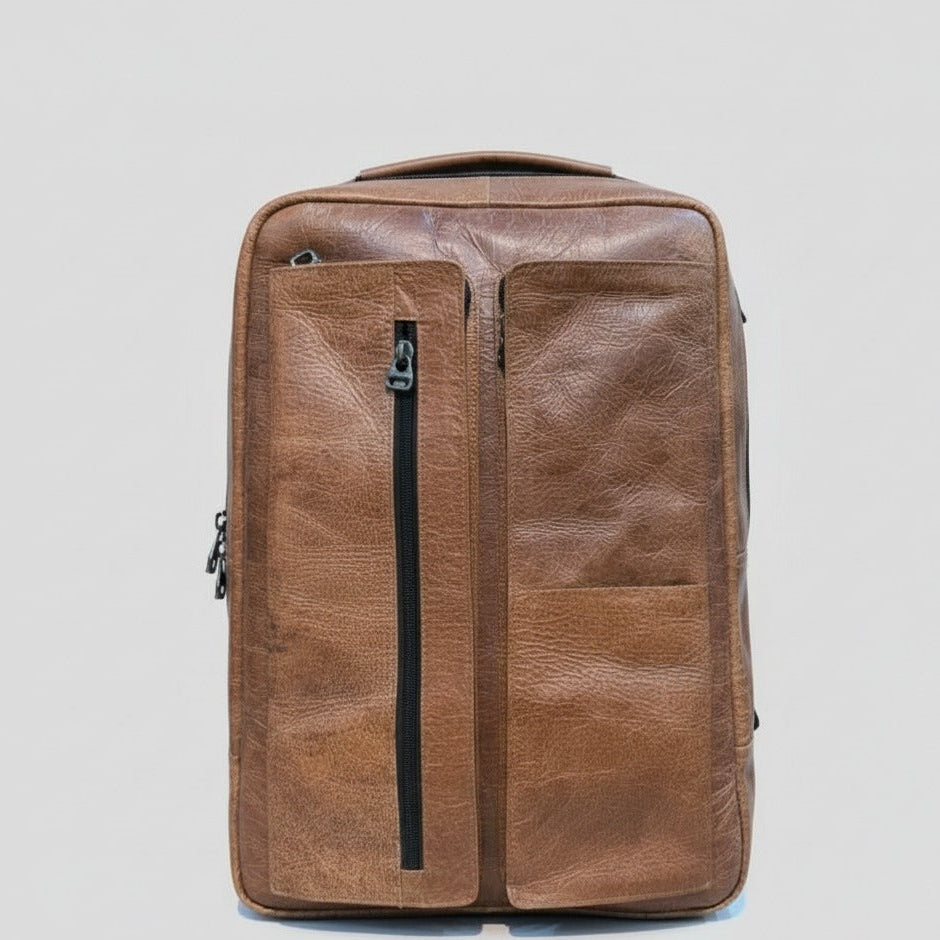 Formal Cow Leather Backpack