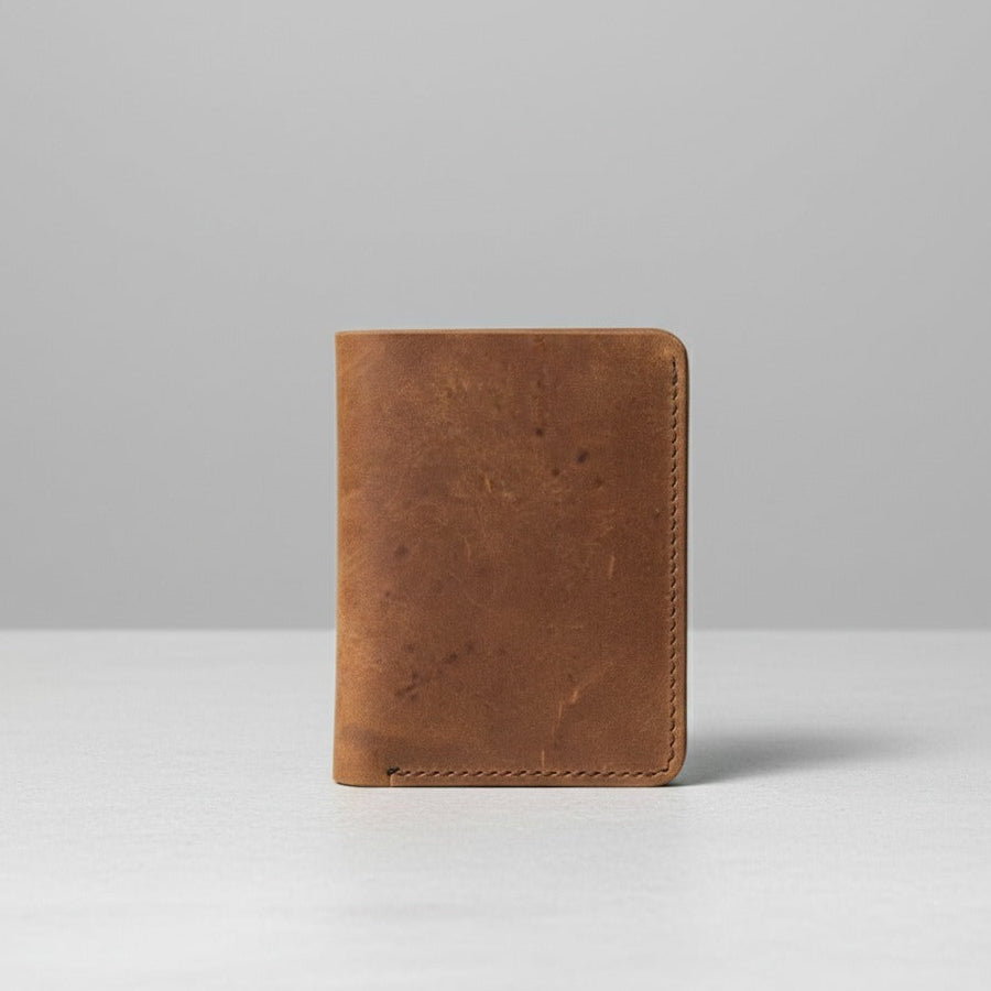 Genuine Bison Leather Card Holder