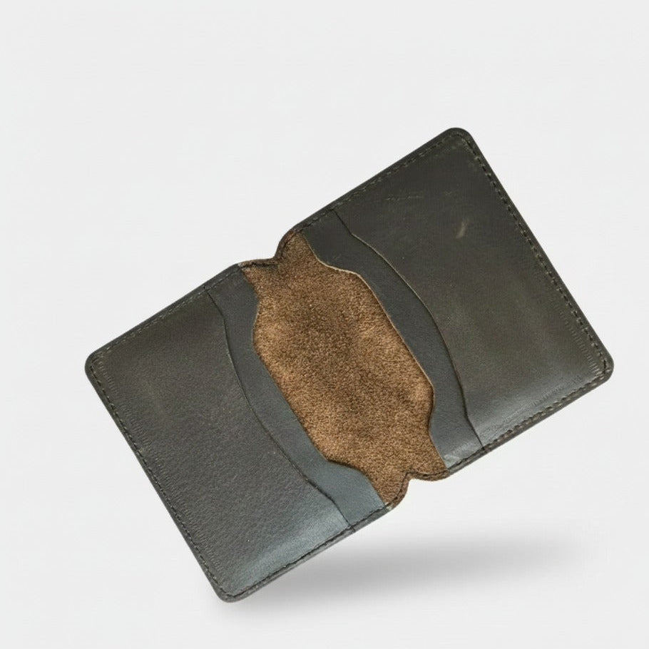 Genuine Bison Leather Card Holder