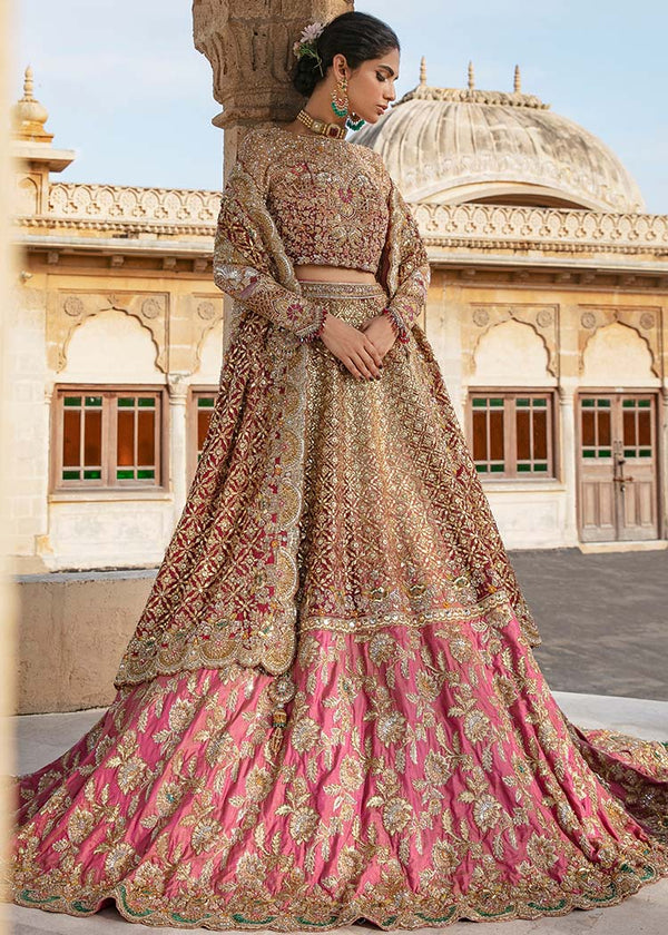 Gold Bloom Choli