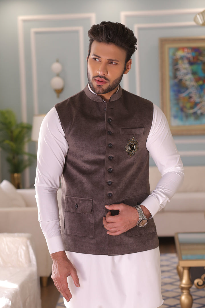 ER 682 White Kurta Pajama Edge Republic