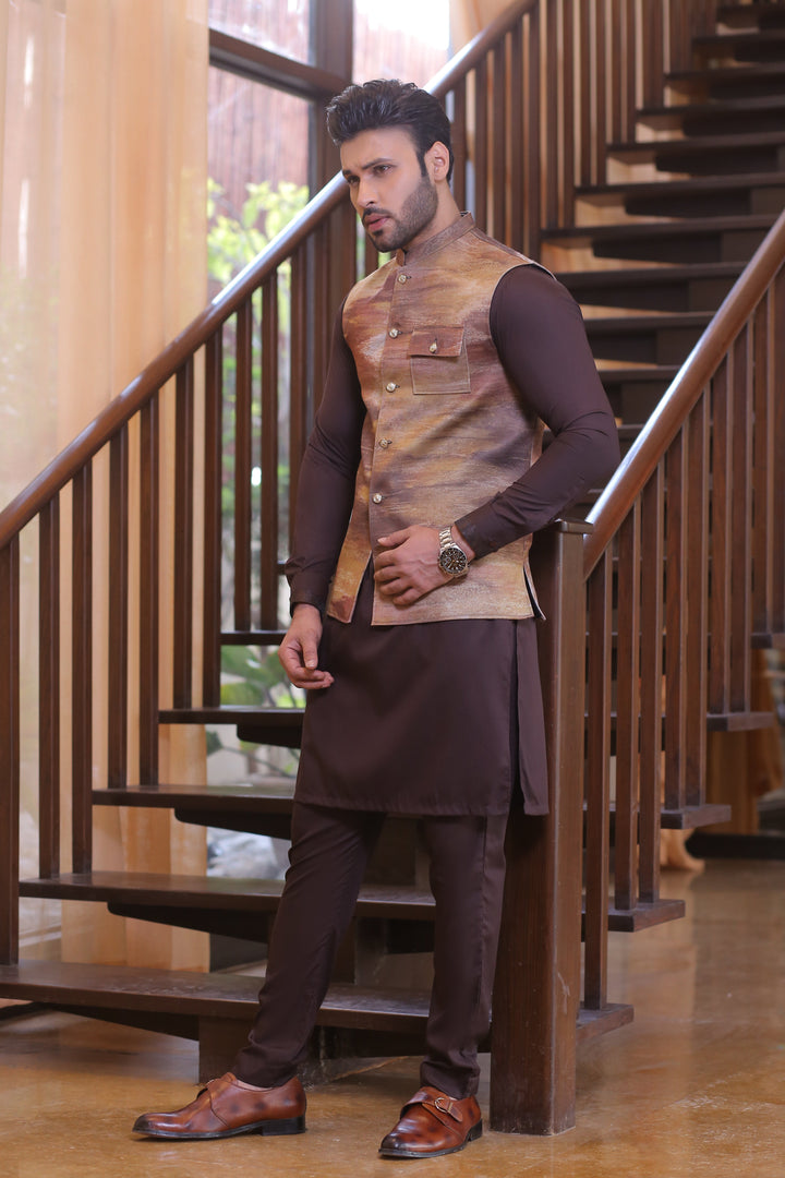 ER WC 1053 Leather Waist Coat Edge Republic