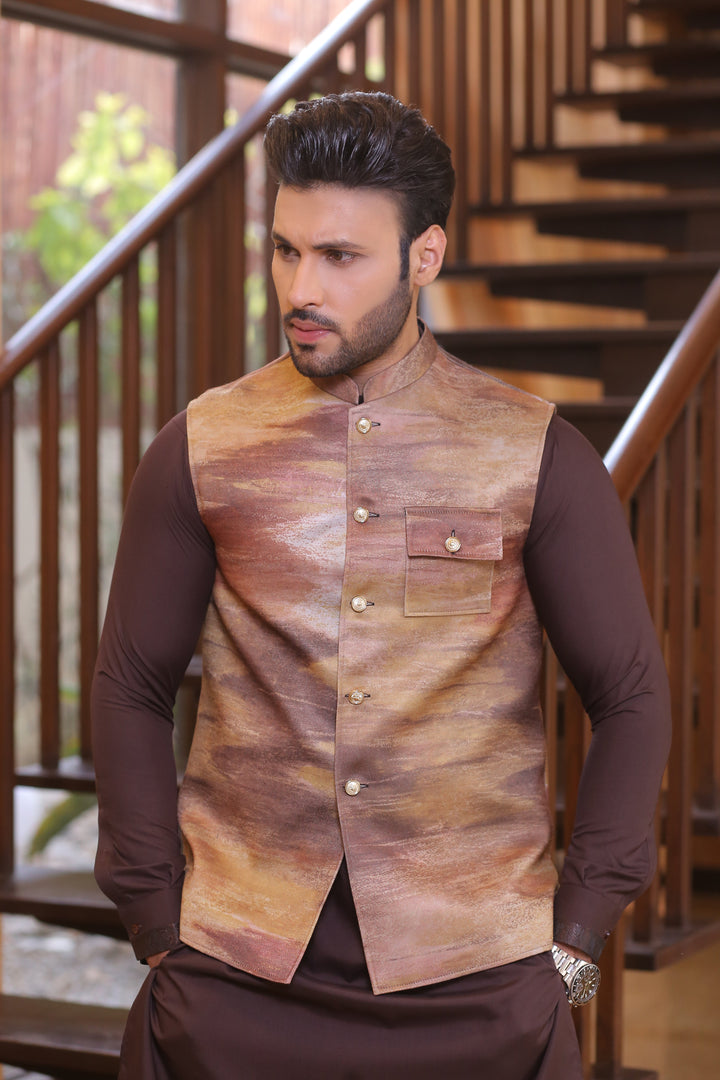 ER WC 1053 Leather Waist Coat Edge Republic