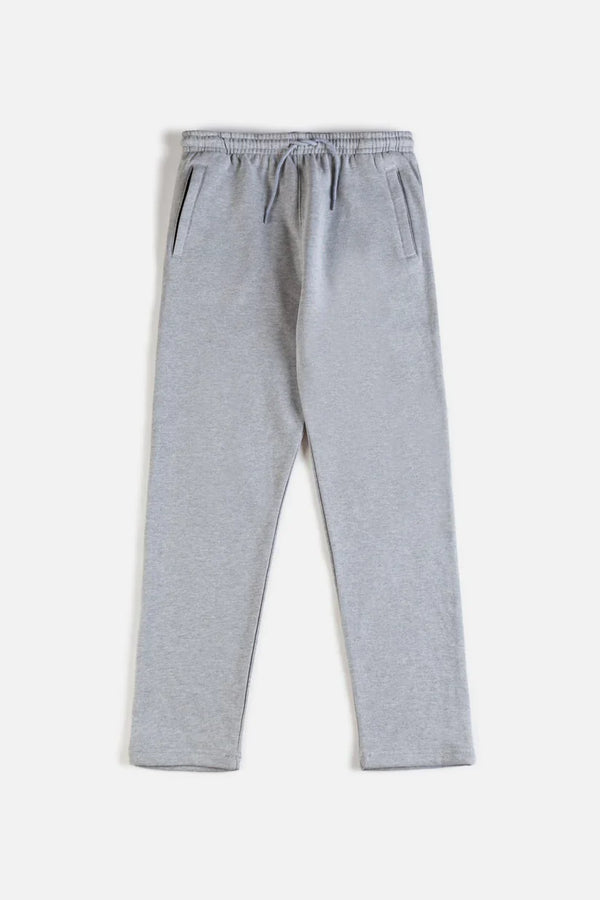 ZR Premium Cotton Straight Fit Trouser – Heather Grey