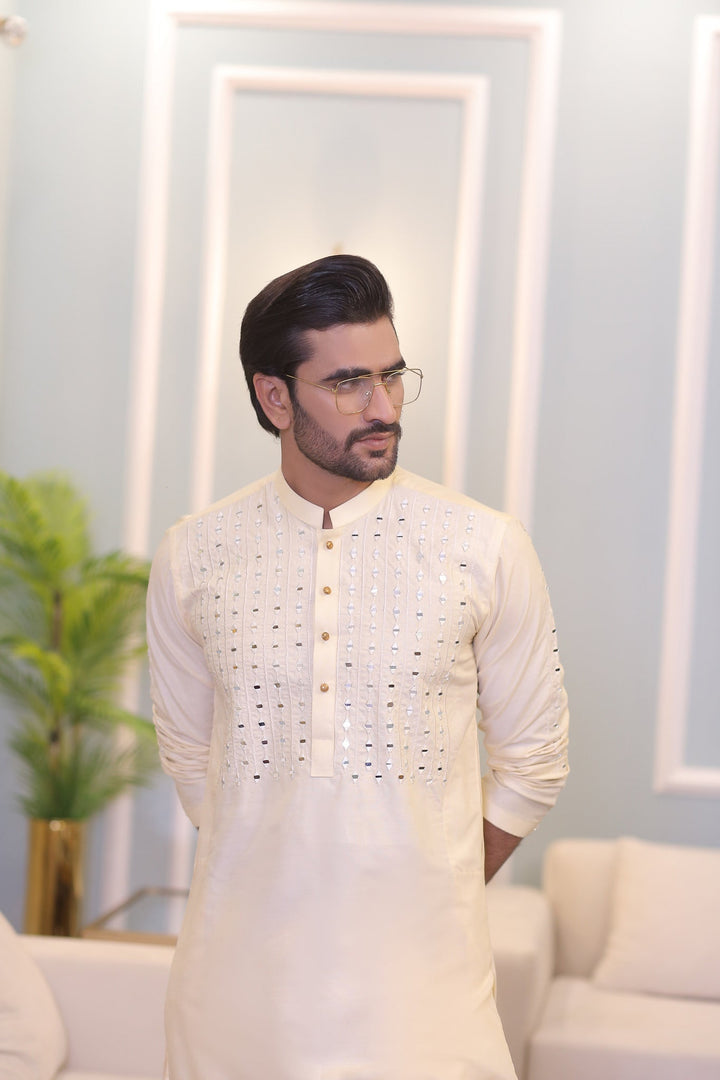 MR 61 Mirror Work Kurta Pajama Edge Republic
