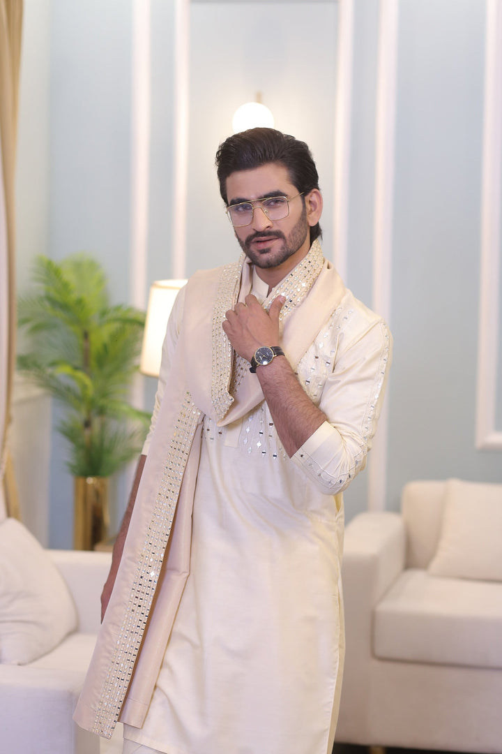 MR 61 Mirror Work Kurta Pajama Edge Republic