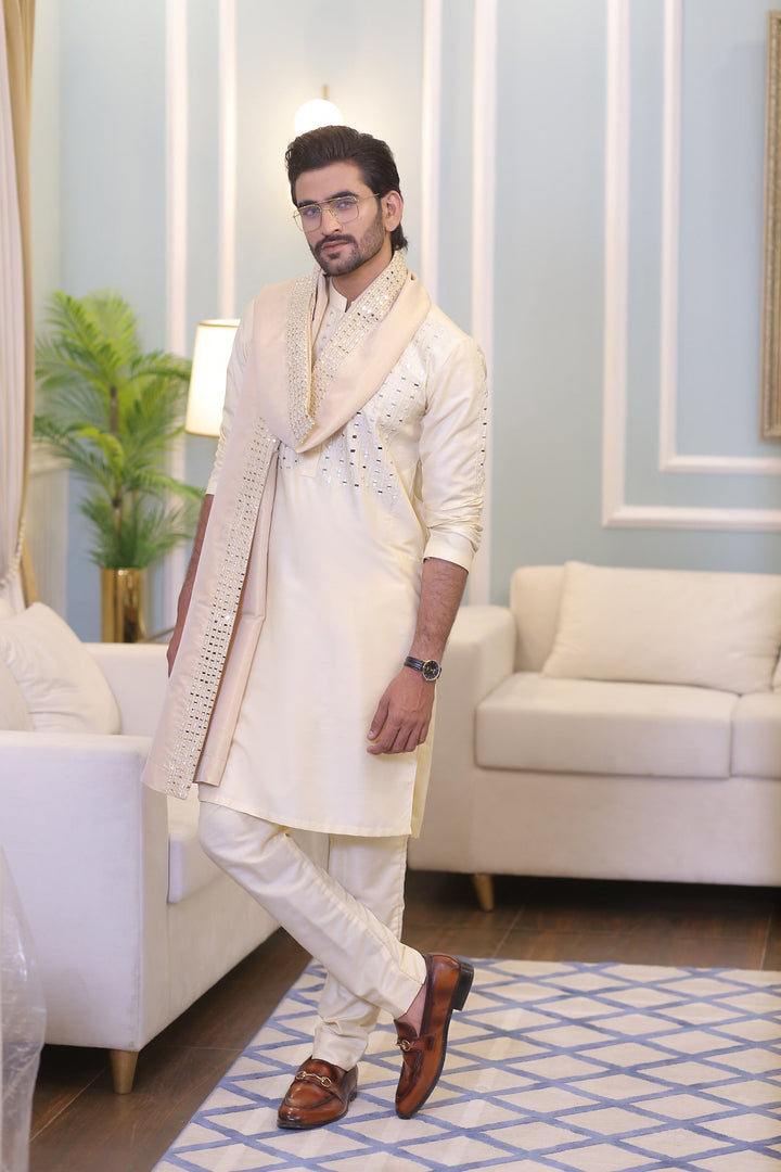 MR 61 Mirror Work Kurta Pajama Edge Republic
