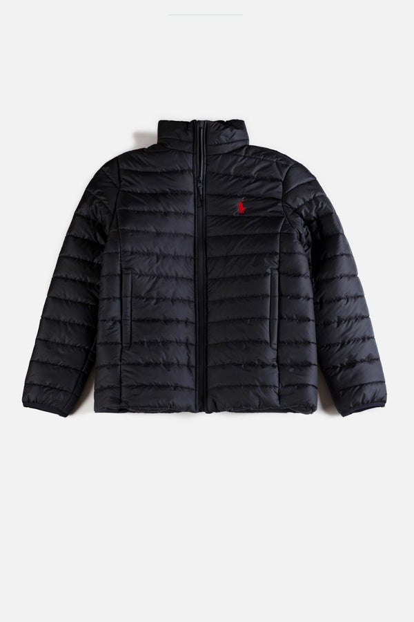 RL Premium Puffer Jacket – Black